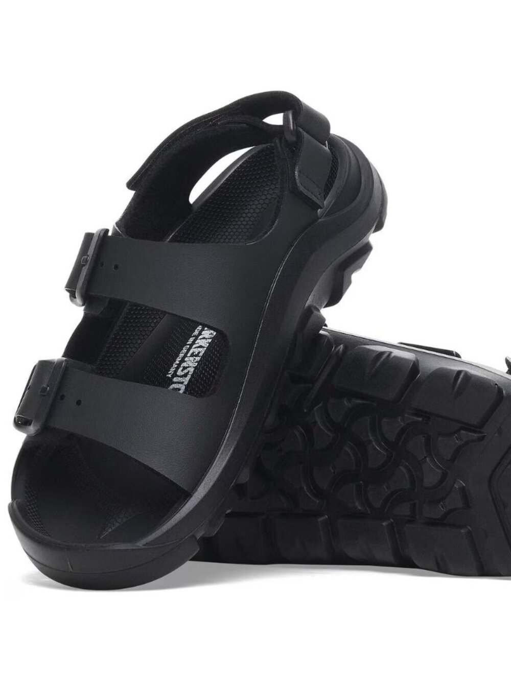 NEW Birkenstock MOGAMI Terra BLACK Waterproof Sandals Slides  45 R Mens 11